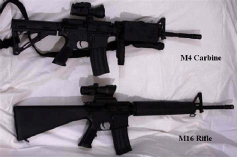 M4 Rifle vs M16 Rifle